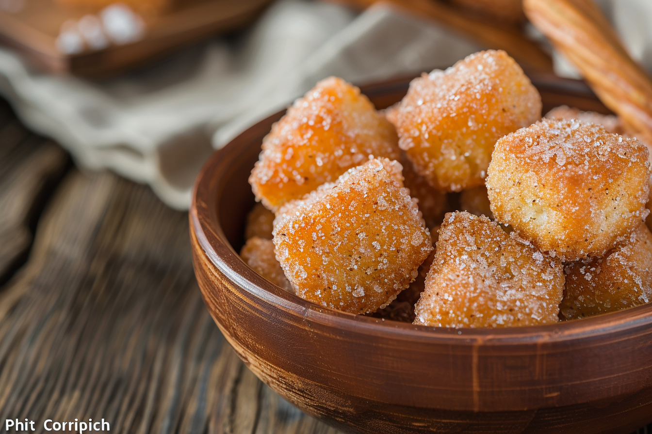 You are currently viewing Angel Cake Churro Bites (Easy Cinnamon Sugar Dessert)