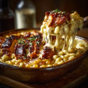 Read more about the article BBQ Chicken Mac and Cheese (Ultra Creamy, Smoky & Oven-Baked)