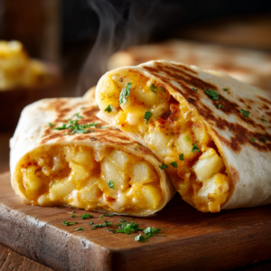Read more about the article Cheesy Potato Burritos (Easy Comfort Food Recipe)