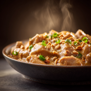 Read more about the article Chinese Peanut Butter Chicken (Creamy Takeout-Style Dinner)