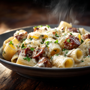 Read more about the article Creamy Italian Sausage Rigatoni (Easy Comfort Pasta)