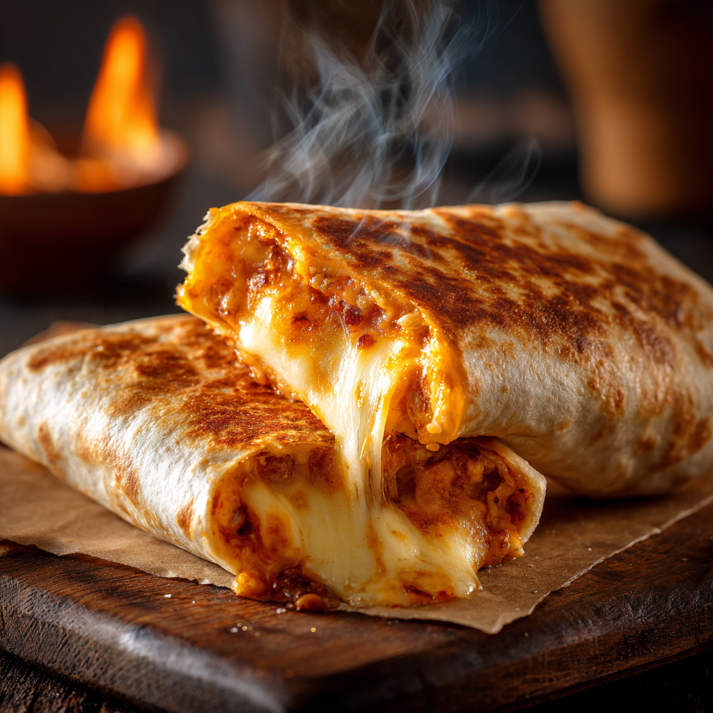 You are currently viewing Easy Grilled Cheese Burrito (Crispy, Cheesy & Fast)