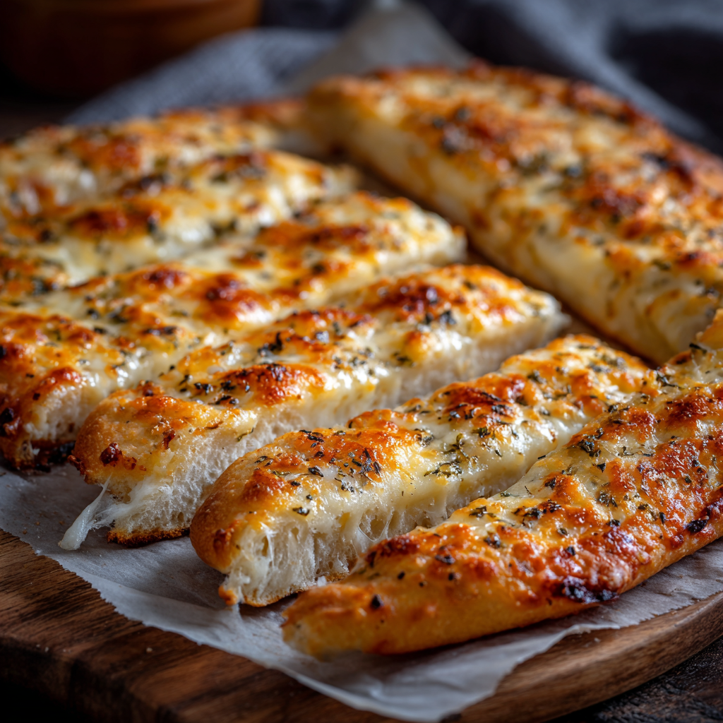 You are currently viewing Homemade Cheesy Breadsticks (Easy Oven Recipe)