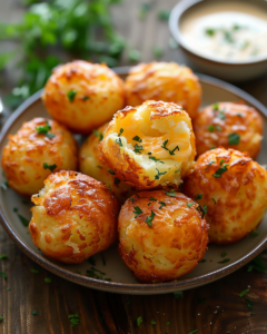 Read more about the article Mashed Potato Cheese Puffs (Crispy & Fluffy Bites)