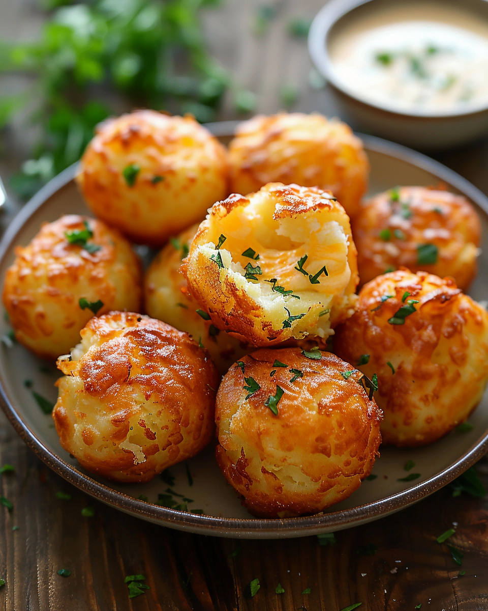 You are currently viewing Mashed Potato Cheese Puffs (Crispy & Fluffy Bites)