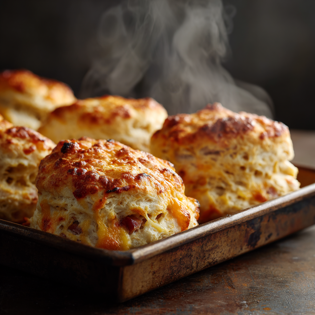 You are currently viewing Savory Ham and Cheese Butter Biscuits (Fluffy & Homemade)