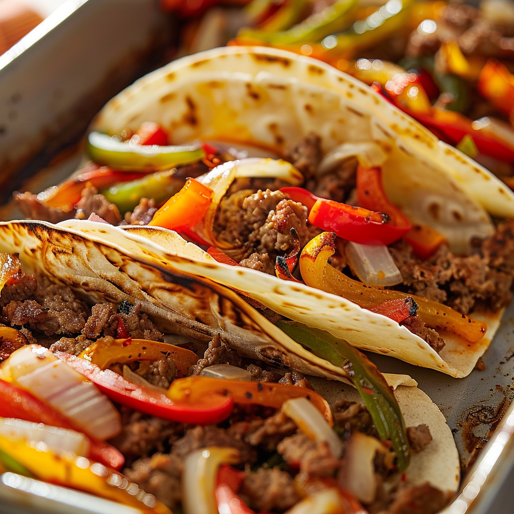 You are currently viewing Sheet Pan Tacos (Easy One-Pan Taco Dinner)