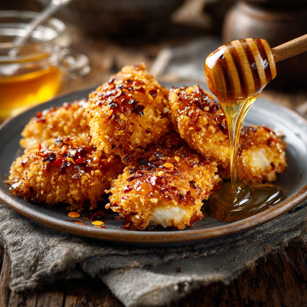 You are currently viewing Baked Crunchy Hot Honey Chicken (Crispy & Sweet-Spicy)