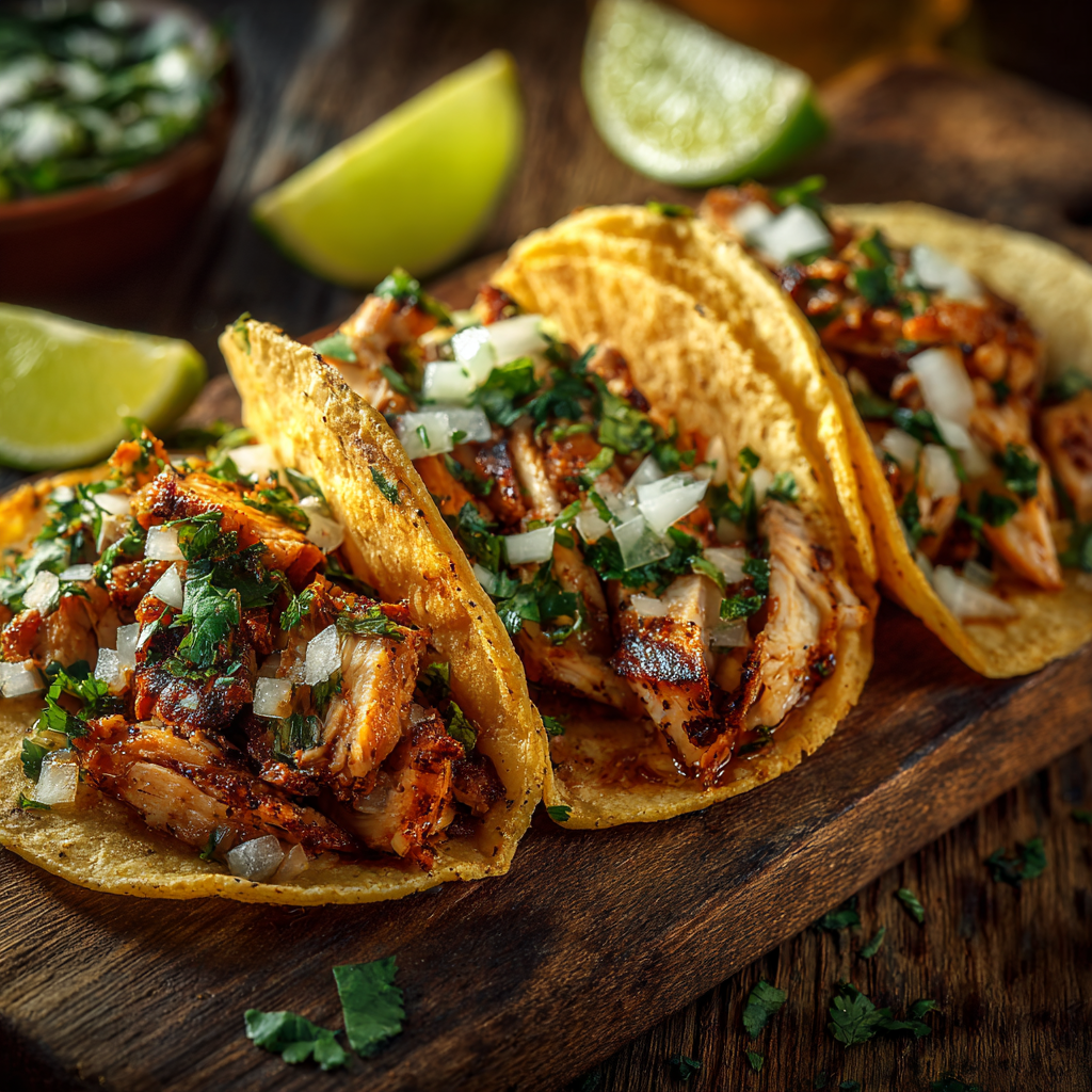 You are currently viewing Chicken Street Tacos Recipe – Juicy, Flavorful & Easy to Make
