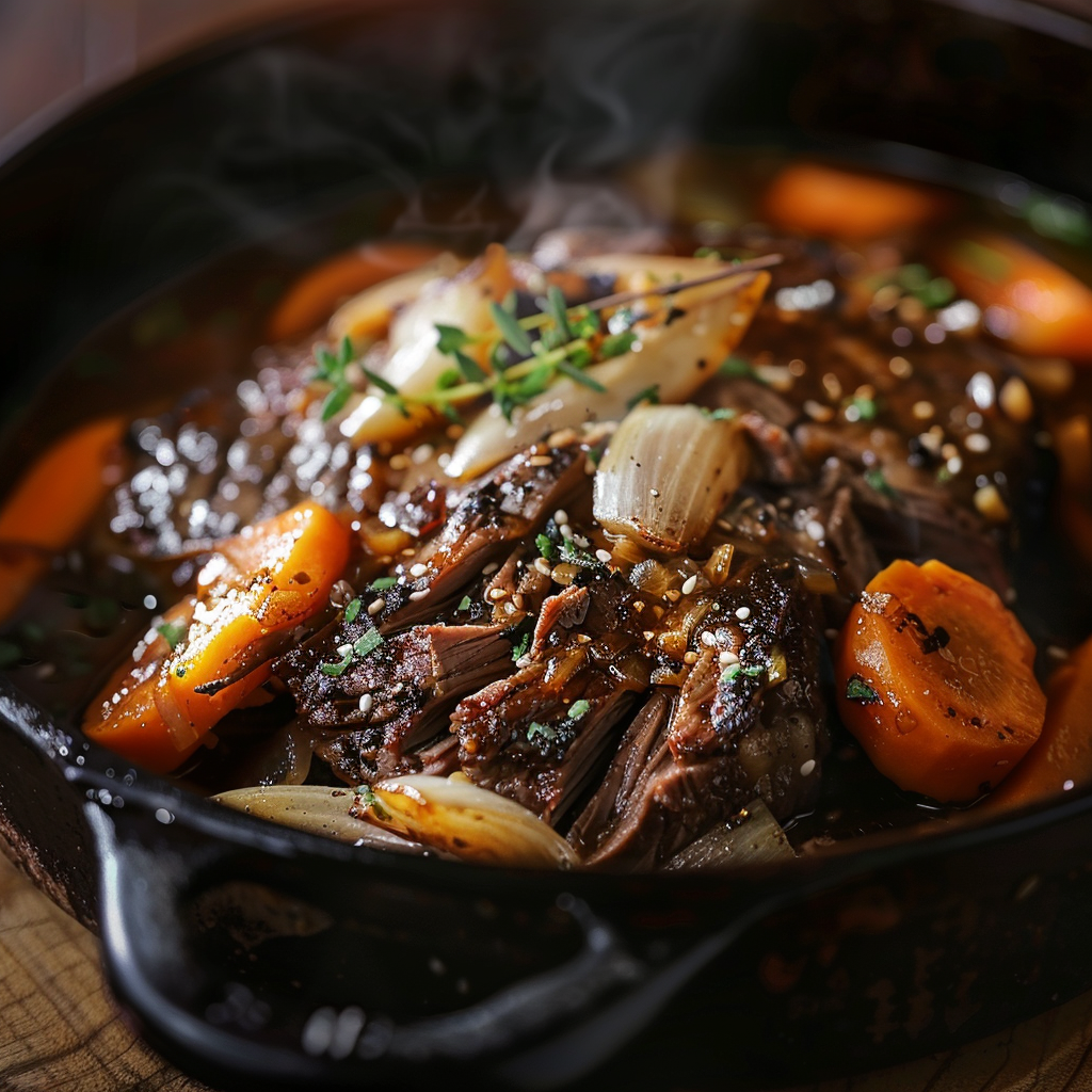 You are currently viewing Korean-Style Pot Roast (Tender & Flavorful)