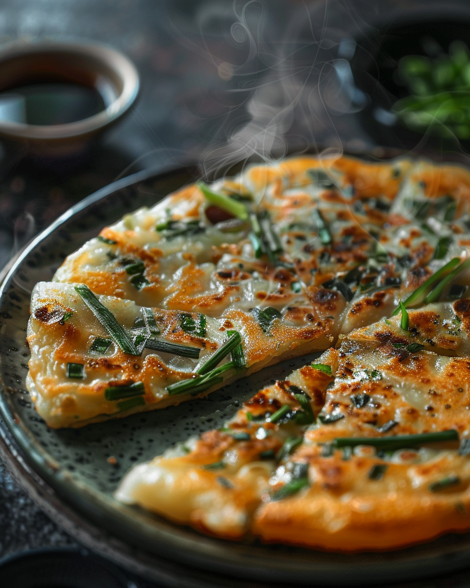 You are currently viewing Pajeon Recipe (Crispy Korean Scallion Pancake)
